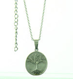 Family Tree Pendant, Stainless Steel Pendant, s207 - Shop Palmers