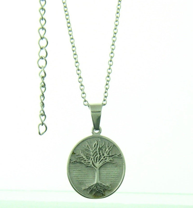 Family Tree Pendant, Stainless Steel Pendant, s207 - Shop Palmers