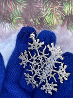 Family Tree SnowWonders® Snowflake Christmas ornament (JPEW6053) - Shop Palmers