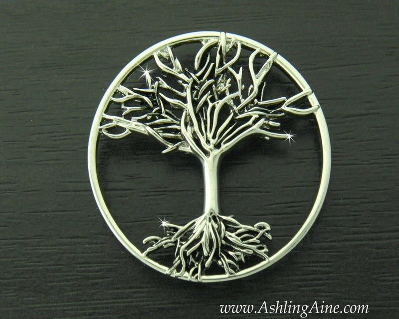 Family Tree/TREE of LIFE Pin Brooch, JPEW7016 - Shop Palmers