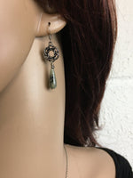 Flowering JADE Irish Love Knot Teardrop Earrings, (HM106Ear) - Shop Palmers