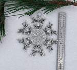 Flying Hummingbird SnowWonders® Snowflake Ornament, JPEW5566 - Shop Palmers