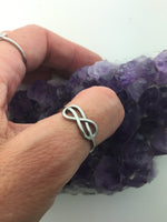 Forever & Always Infinity Knot/Ribbon of life Ring (S295) - Shop Palmers