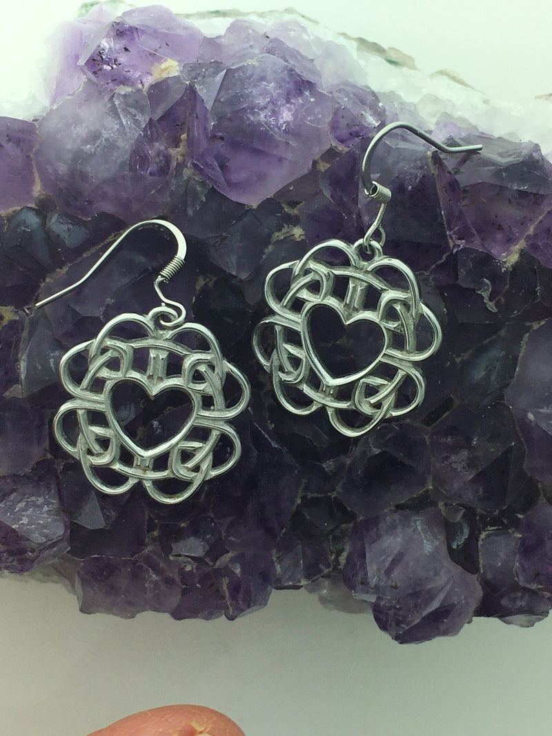 Forgiveness Celtic Love Knot Earrings (S321)