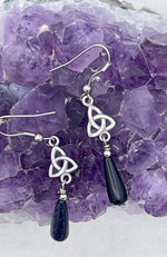 Gemstone Trinity  Earrings, (HM149)