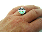Genuine Abalone Trinity Ring, S236