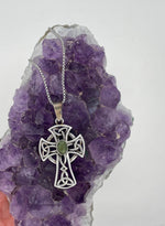 Handmade Regal Trinity Stone Celtic High Cross (HMSTONE-S352) - Shop Palmers