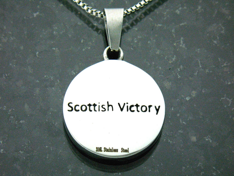 Handsome Scottish Thistle Pendant w/16"-20" s124