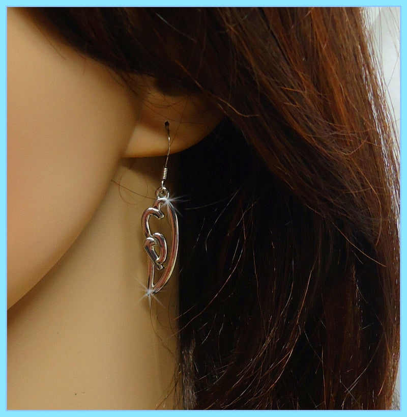 Heart Earrings Born In Your Heart (BIYHEAR)