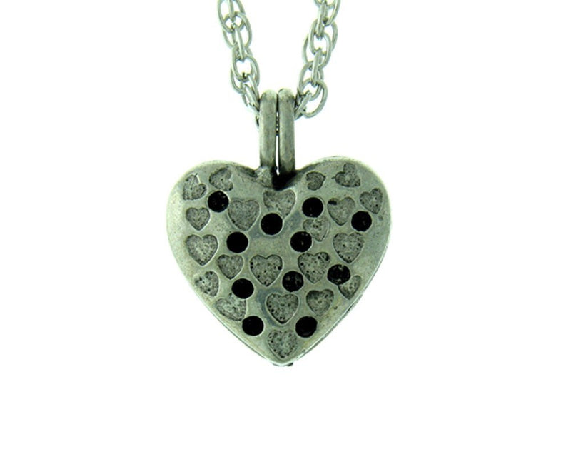 Heart Essential Oil Necklace, PEW105
