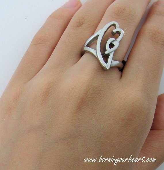 Heart Love Ring, Born In Your Heart® (BIYHRING)