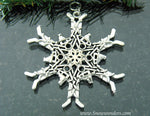 Ice Hockey Ornament SnowWonders® Snowflake Ornament, JPEW5449