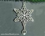 My Celtic Family Trinity Claddaugh SnowWonders® Snowflake Ornament,(6051), Trinity Claddagh Celtic Ornament, family Ornament