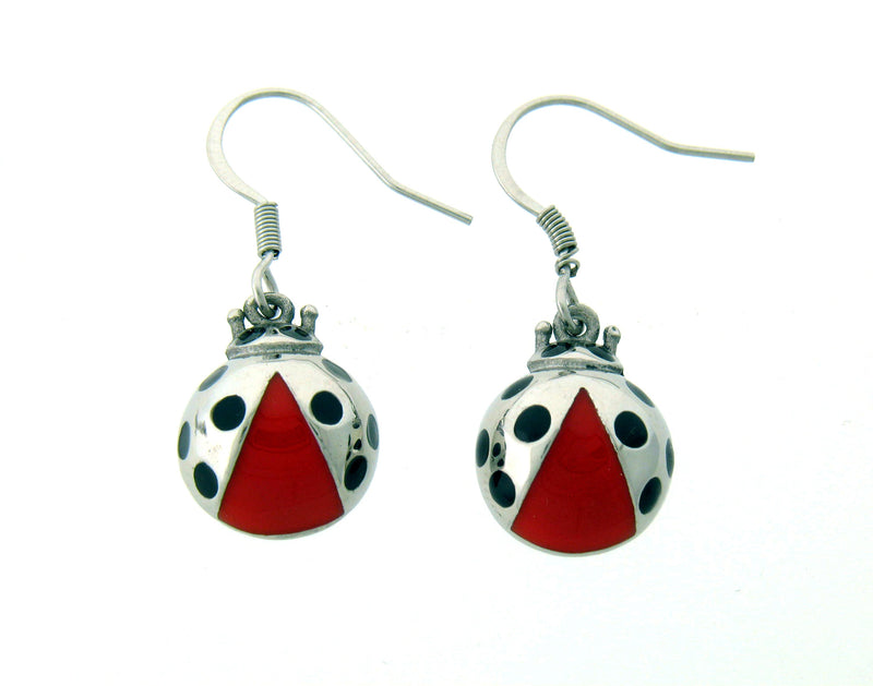 Lady Bug Earrings (s237)