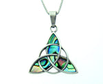 Large Abalone Trinity Pendant w/optional chain S232