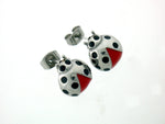 Lady Bug Post Earrings (s239)