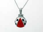 Lady Bug Mommy and Me Necklaces