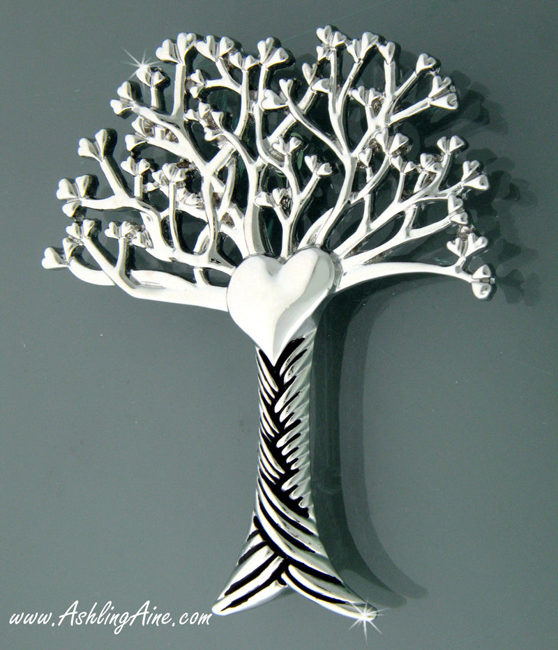 Large Family Tree Brooch (JPEW7019)