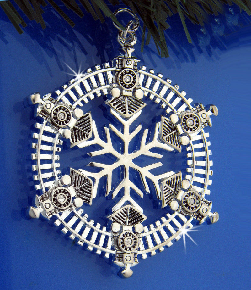 Locomotive Train SnowWonders® Snowflake Ornament (SW5818)