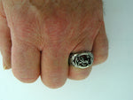 Men's 316L Stainless Steel Welsh Dragon Ring (S234)