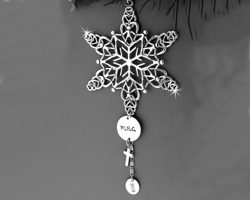 Pastor, Church, Ministry SnowWonders® Snowflake Ornament, family Ornament Personalized Pastor Ornament