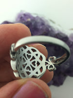 Lapis Eternity Celtic Knot Ring. (HM103)