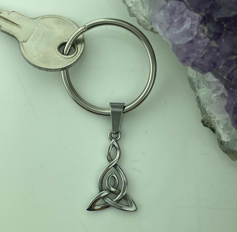 Celtic Mother & Daughter knot KEY RING (KEY-s301)