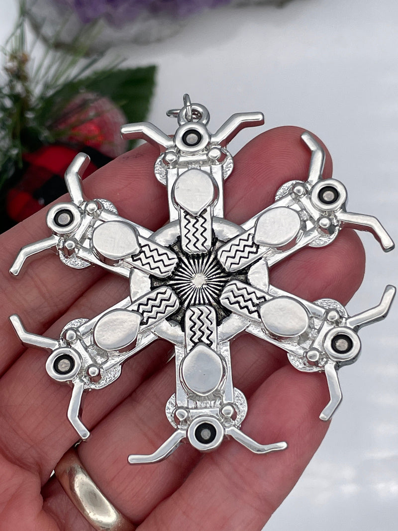 Motorcycle SnowWonders® Snowflake Ornament, 5193, Snowflake, Bike Rider Gift, Snowflake collectible Ornament,Motorcycle club ornament