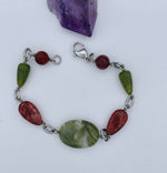 Ireland Connemara & Red County Cork Marble bracelet (HM130)