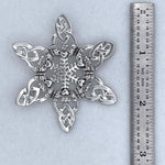 Irish Celtic Claddagh SnowWonders® Brooch (SWP3) Snowflake Jewelry