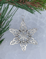 Irish Celtic Claddagh SnowWonders® Ornament 5058
