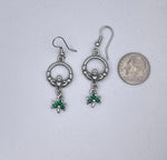 IRISH Claddagh & Shamrock earrings (HM172) Handmade - Shop Palmers