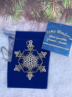 Irish Dance/Trinity SnowWonder® (6062) Snowflake Themed Ornament, Trinity and ghillies shoes - Shop Palmers