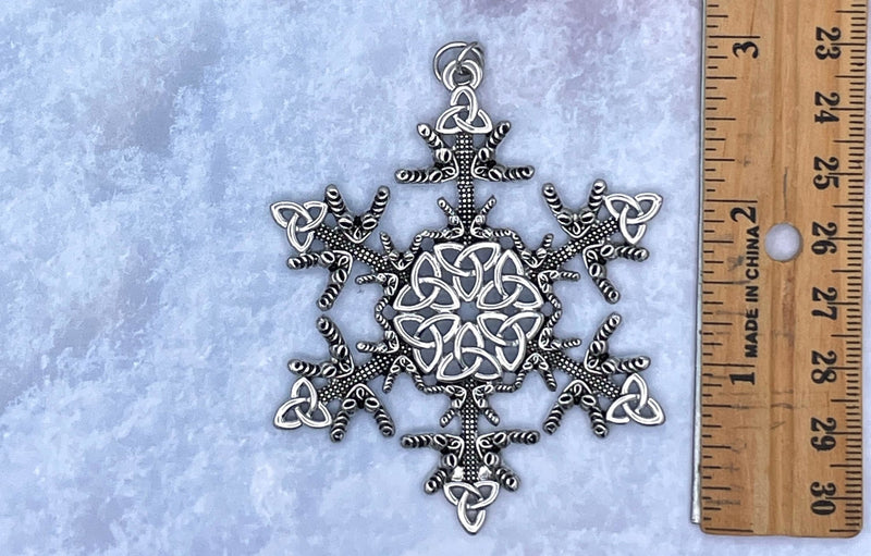 Irish Dance/Trinity SnowWonder® (6062) Snowflake Themed Ornament, Trinity and ghillies shoes - Shop Palmers