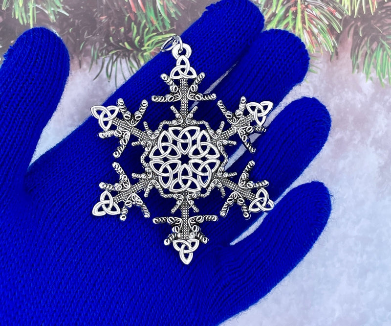 Irish Dance/Trinity SnowWonder® (6062) Snowflake Themed Ornament, Trinity and ghillies shoes - Shop Palmers