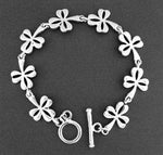 Irish Shamrock Toggle Bracelet (JPEW6064)