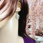It's All About Love Mandarin Love Earrings. (HM139)