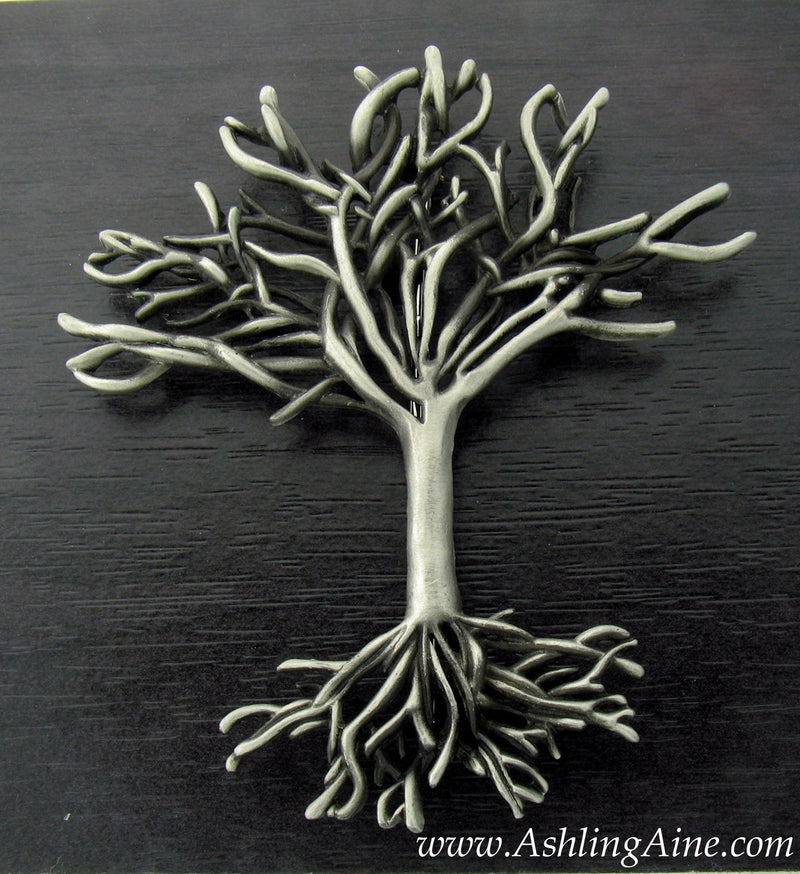 Large Family Tree/Tree of Life KILT Pin Brooch, JPEW7017