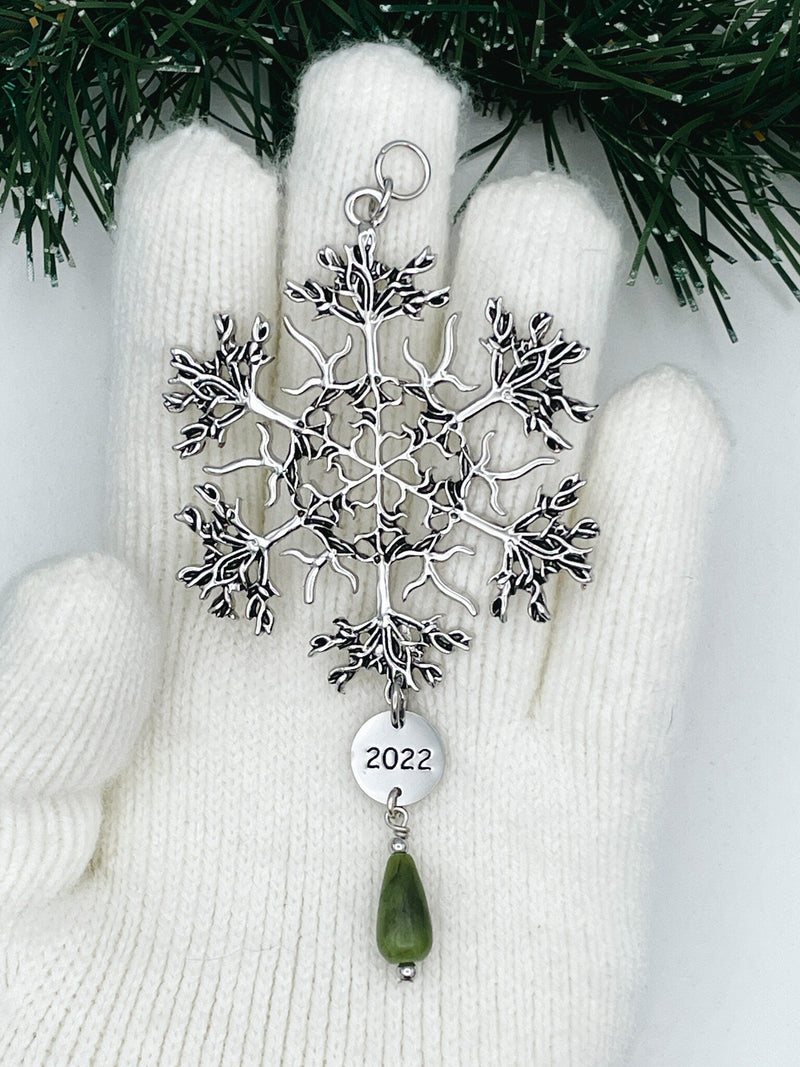 Limited Edition 2022 Connemara Family Tree SnowWonders® Snowflake ornament (SW6053Limitedconnemara) - Shop Palmers