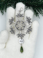 Limited Edition 2023 Crystal Family Tree SnowWonders® Snowflake ornament (SW6053Limitedcrystal - Shop Palmers