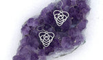 Motherhood Celtic Knot Earrings (S348) Irish Scottish Mother knot