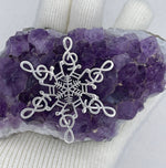 Music Snowflake SnowWonders® Brooch SWP9 - Shop Palmers