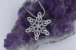 Necklace CELTIC Claddagh SnowWonders® Necklace Snowflake (SWJ2)