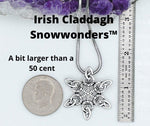 Necklace CELTIC Claddagh SnowWonders® Necklace Snowflake (SWJ2)