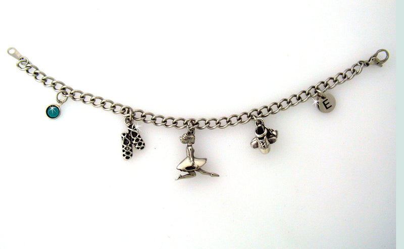 Personalized Irish Dance Charm Bracelet