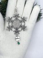 Personalized Limited Edition Irish Dance/Trinity SnowWonder® (6062limited2022) Snowflake Themed Ornament, Trinity ghillies shoes - Shop Palmers