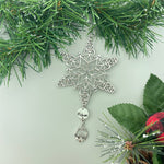 Personalized My Irish Family Trinity Claddagh SnowWonders® Snowflake Ornament,(CSF1)