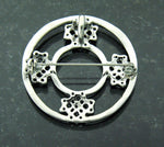 Pewter Celtic Love Knot Pin/Pendant (JPEW5874)