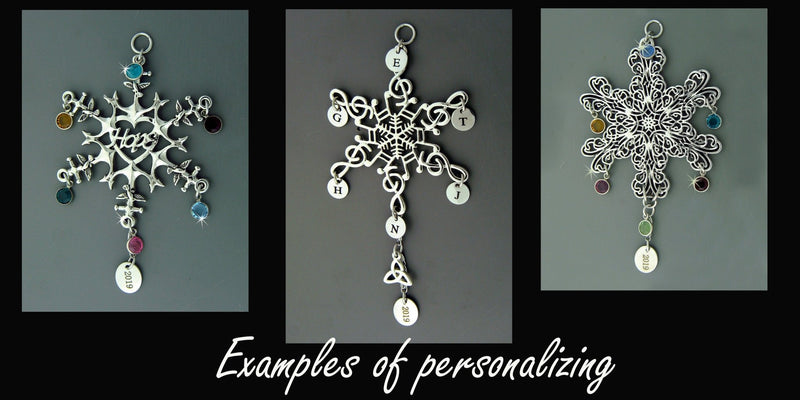 POLICE SnowWonders® Snowflake Ornament/Pendant, (JPEW5170)