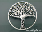 Round Tree of Love Brooch, (JPEW7020)